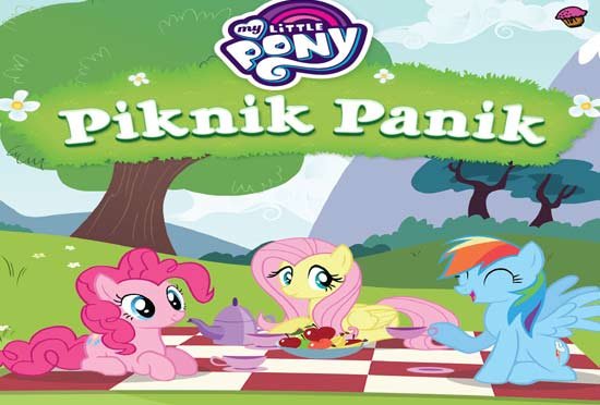 buku my little pony piknik panik